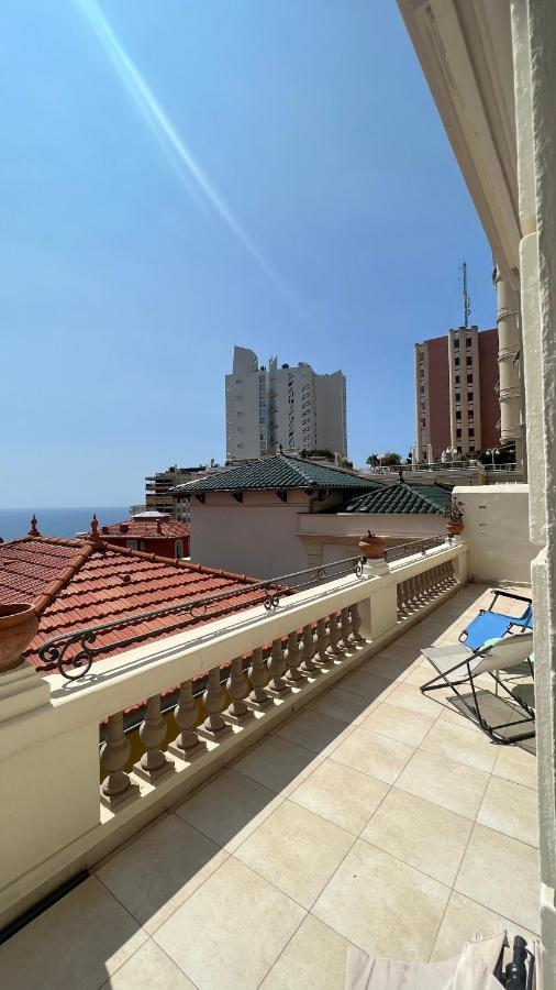 Ferienwohnung Monaco Entire Flat With Spectacular Terrace And Sea View Exterior foto